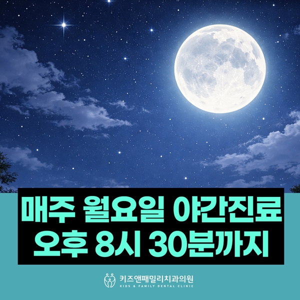 매주 월요일 야간진료